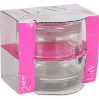 Set 2 Ceniceros Redondos 7,5cm Keyf