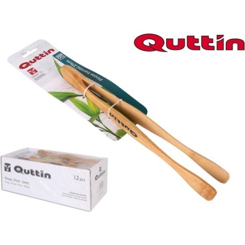 Pinzas Bambú Quttin 27cm