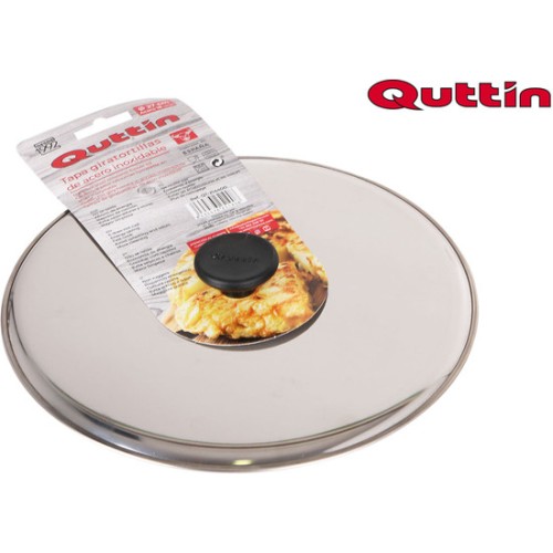 Tapa de Acero para Tortillas 27cm Quttin - Herramienta Esencial de Cocina