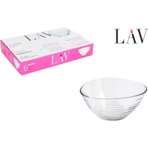 Set of 6 Elegant Bowls 10.5cm - Derin