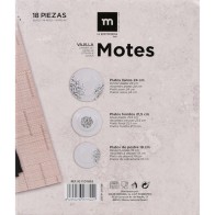 Round Dinnerware Set 18pcs Motes MD