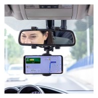 Smartphone Mount for Rearview Mirror