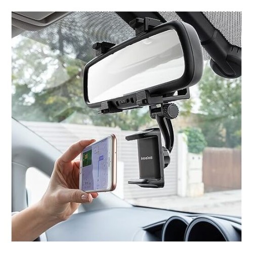 Smartphone Mount for Rearview Mirror