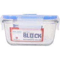 Hermético Cuadrado 11cm Con Tapa Válvula