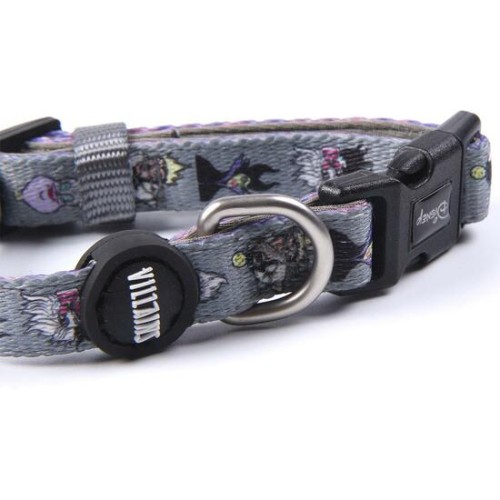 Collar Premium Para Perros XS/S Disney Villanas Gris