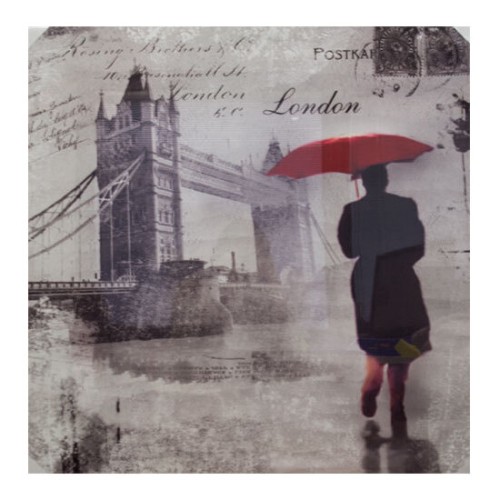Cuadro de Tela London Bridge para Decoración Elegante