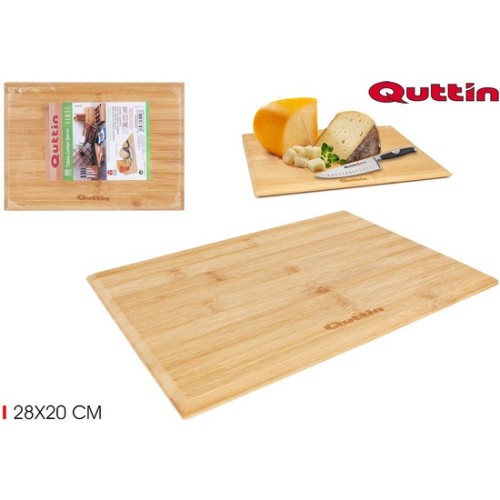 Bamboo Cutting and Serving Board 28x20 cm