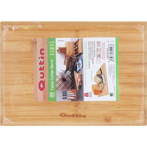Bamboo Cutting and Serving Board 28x20 cm