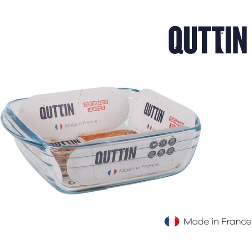Square Glass Baking Dish 20x17cm 1.1L Quttin