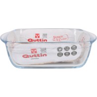 Fuente Vidrio Cuadrada 20x17cm 1,1L Quttin