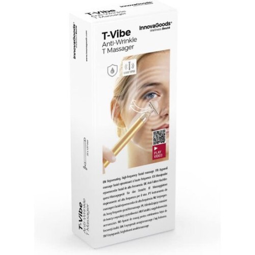 Masajeador Rejuvenecedor Facial De Alta Frecuencia T-vibe Innovagoods