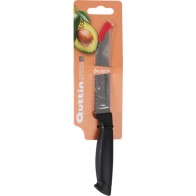 Multipurpose Serrated Knife 11cm Black