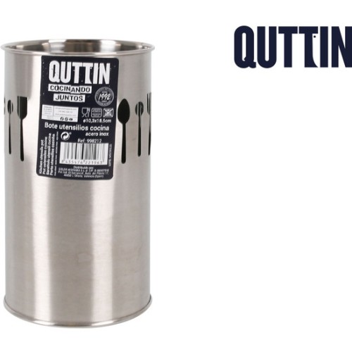 Bote Utensilios Inox 10.3x18.5cm Privilege