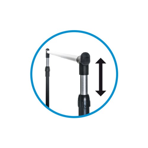 Expandable Coat Rack 82x42x160cm
