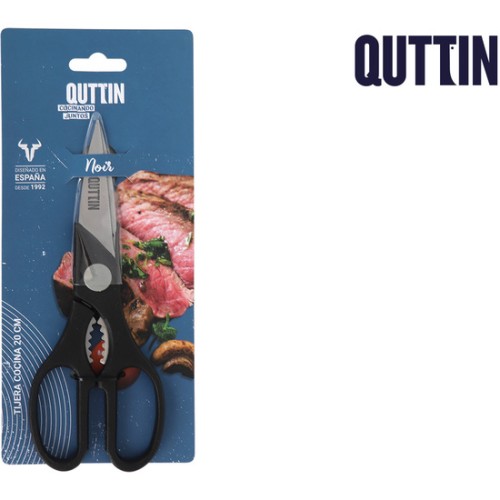 20cm Black Kitchen Scissors Quttin