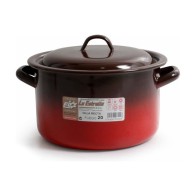 Straight Pot with Lid 20cm 3.5L Fireproof