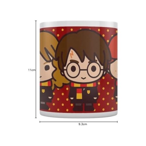 Taza Desayuno Harry Potter Magos Chibi