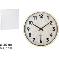 Reloj De Pared Redondo 35cm