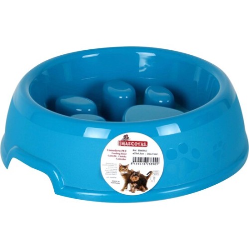 Comedero Redondo Mediano 23x6.6cm Slow Food Pet