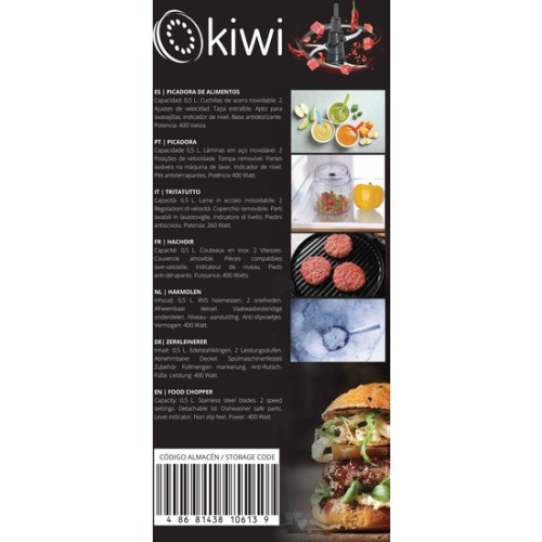 500ml 400W Food Chopper