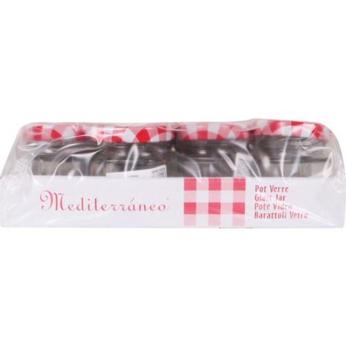 Tarrito de Vidrio Multiusos 45cc Mediterráneo - Almacenamiento Versátil