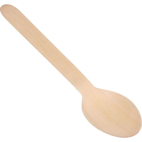 Set of 250 Wooden Spoons 16cm Algon