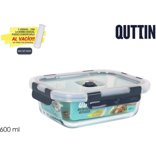 Rectangular Vacuum Food Container 18.4x14 Quttin