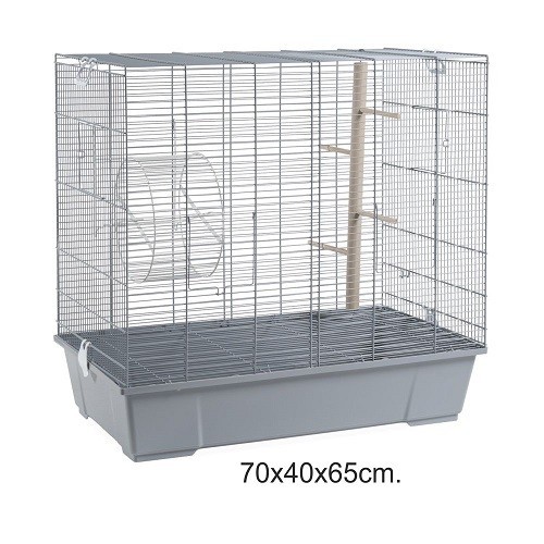 Small Rodent Cage 205 Gray