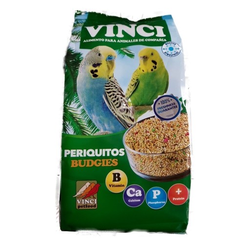 Mezcla Periquitos Vinci 1 Kg Comida Saludable