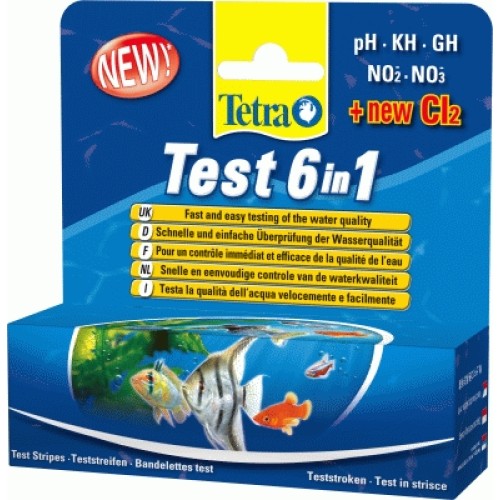 Tetratest 6 in 1 Water Parameter Test