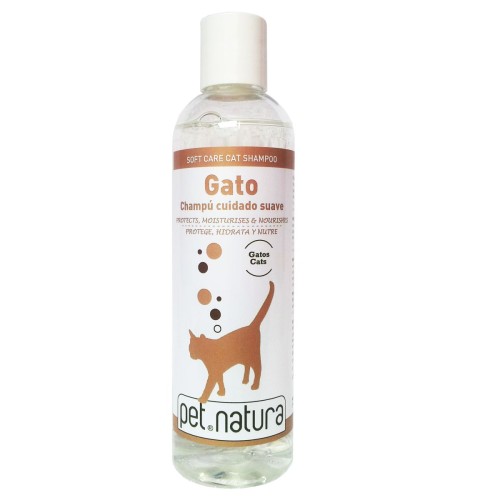 Champú Gatos 250 Ml Petnatura Fórmula Hidratante Suave