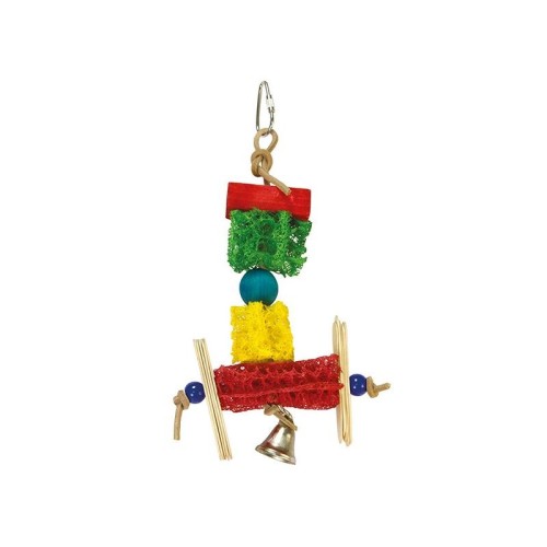Encantadores Pajaritos con Campana para el Entretenimiento de Mascotas