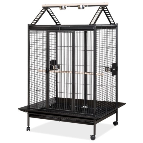 Large Parrot Cage 894 Grey