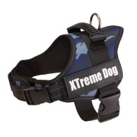 Xtreme Dog Harness Camo Blue M 61-81cm