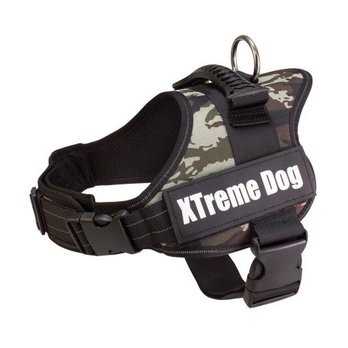 Arnes Xtreme Dog Camo Azul M 61-81cm