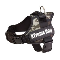 Arnes Xtreme Dog Camo Azul M 61-81cm