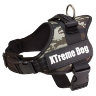 Xtreme Dog Harness Camo Blue M 61-81cm