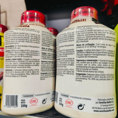 Tierra De Diatomeas Eco Talquera 250gr.