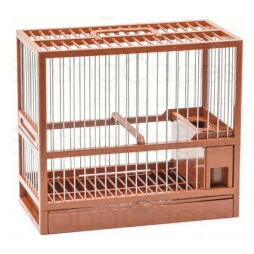 C-1 Cage with Grate and Tray Brown