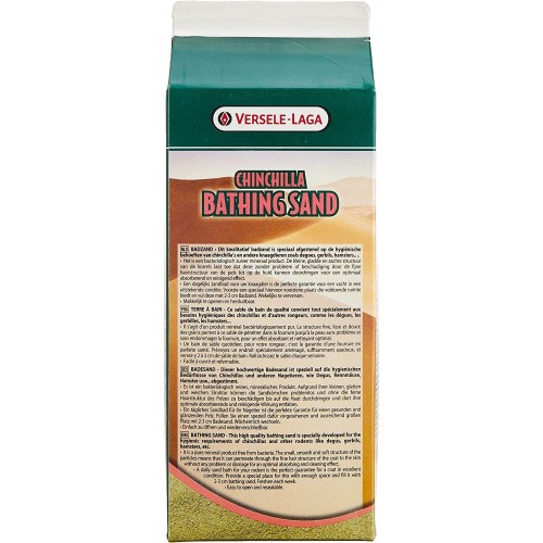 Arena Baño De Chinchillas 1.3 Kg Higiene Premium