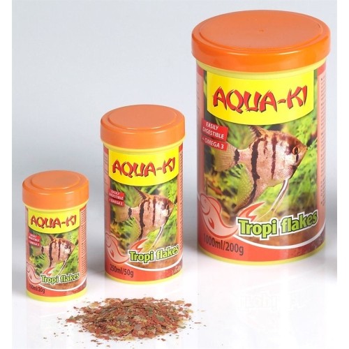 Aqua-ki Tropi Flakes 250ml - Dieta Completa para Peces