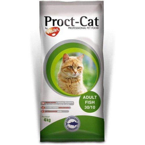 Alimento para Gatos Proct-Cat Pescado y Verduras 4 Kg