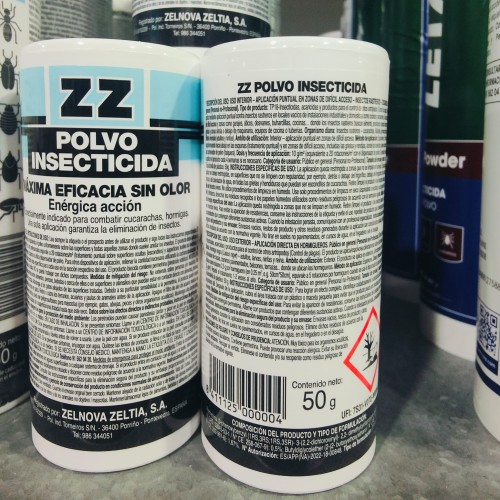 Polvo Reforzado 50gr Control Efectivo De Plagas