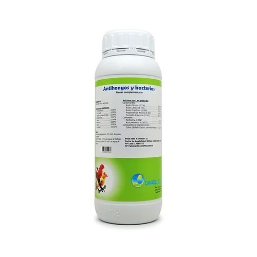 Solución Antihongos y Bacterias para Aves