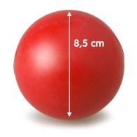 Pelota Maciza de Goma Grande para Mascotas
