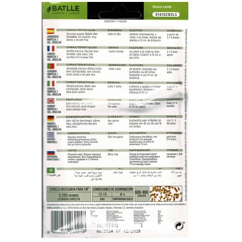 Nantes Carrot 2-Urgela Package