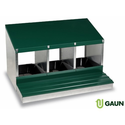 Nest Box with 3 Compartments and Bucket