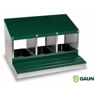 Nest Box with 3 Compartments and Bucket