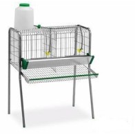 Battery for Chickens 2 Compartments