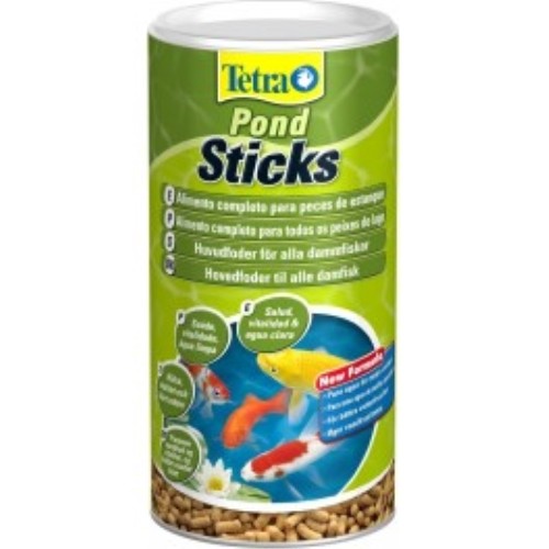 Tetrapond Sticks 1 Lt. Alimento Completo Peces Estanque